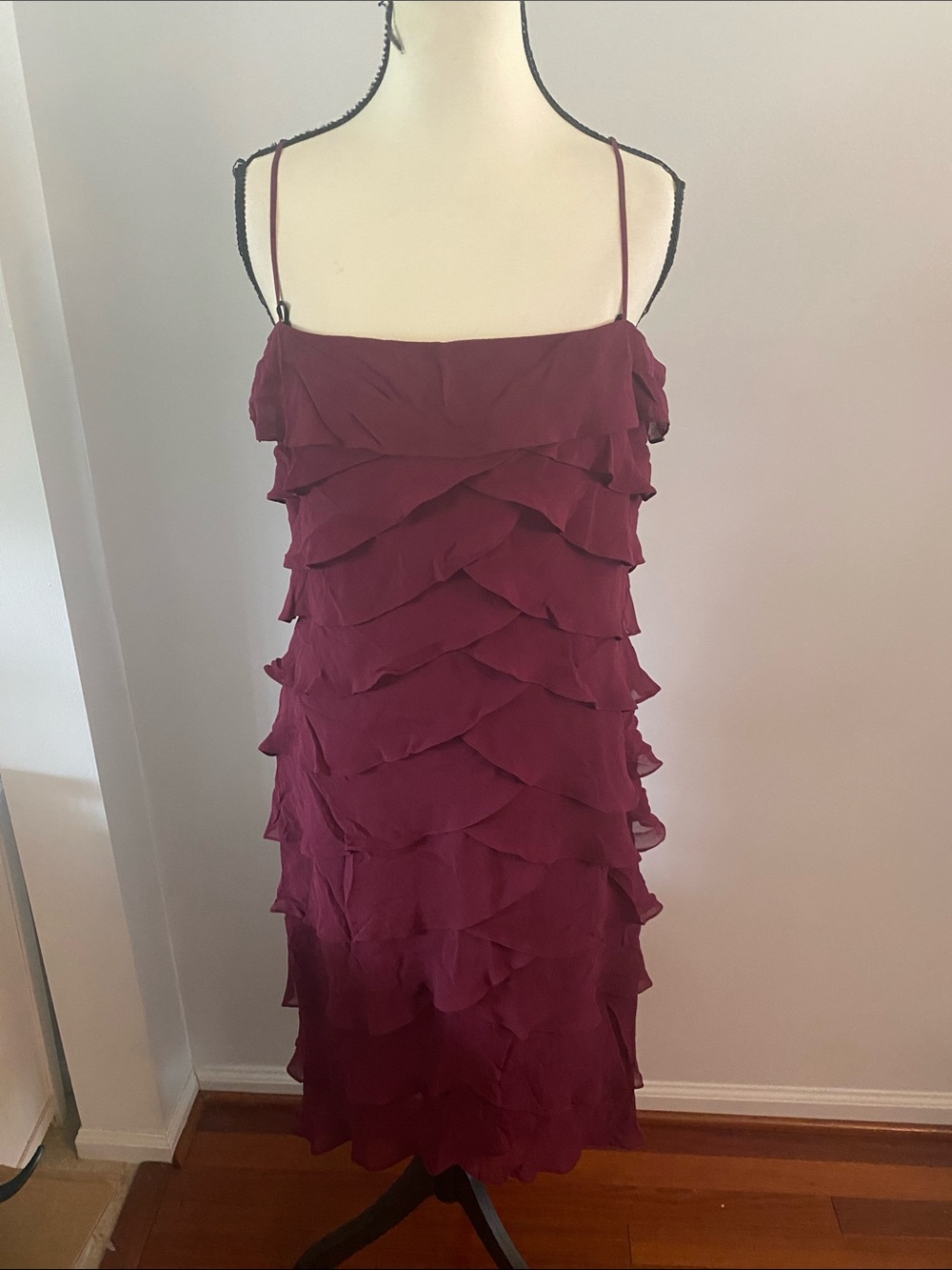 Tadashi collection size 14. 100% silk dress